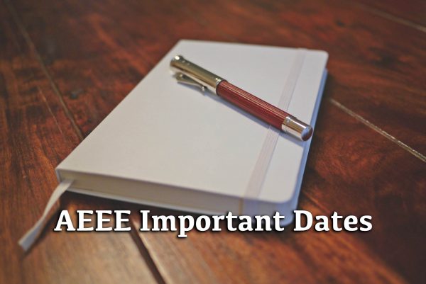 AEEE Important Dates