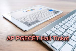 AP PGECET Hall Ticket