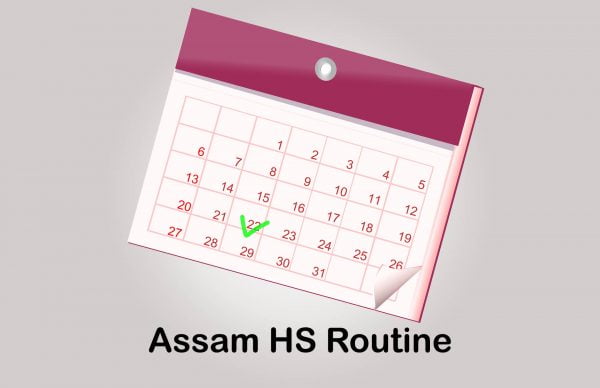 Assam HS Routine