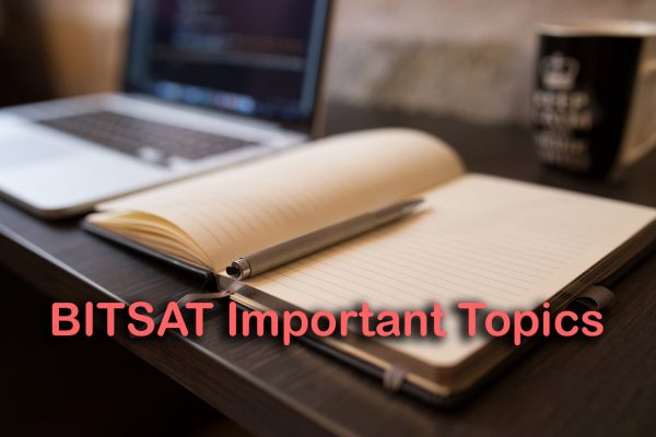 BITSAT Important Topics