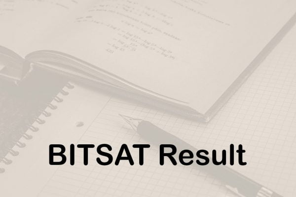 BITSAT Result