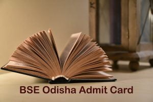 BSE Odisha Admit Card