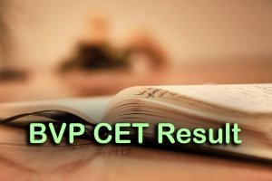 BVP CET Result