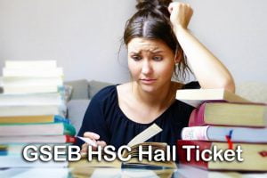 GSEB HSC Hall Ticket