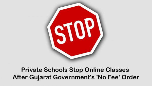 Gujarat Private Schools Stop Online Classes