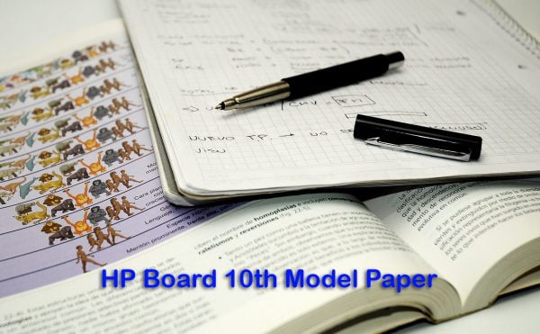 HP Board 10th Model Paper