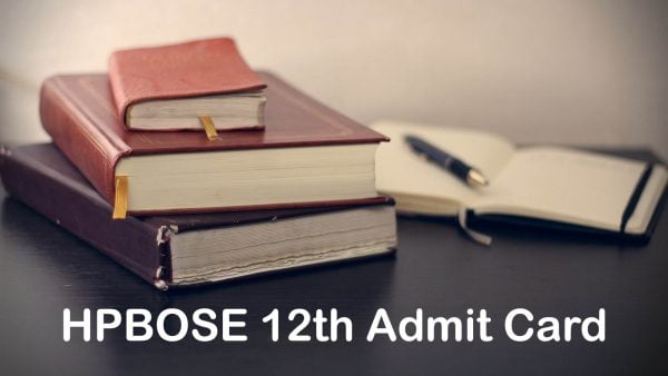 HPBOSE 12th Admit Card