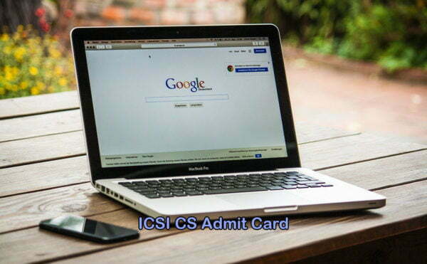ICSI CS Admit Card