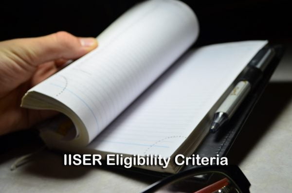 IISER Eligibility Criteria