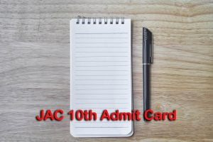 JAC 10th Admit Card