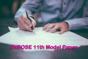 JKBOSE 11th Model Paper