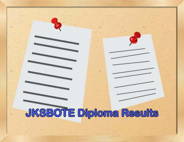 JKSBOTE Diploma Results
