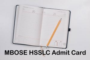 MBOSE HSSLC Admit Card