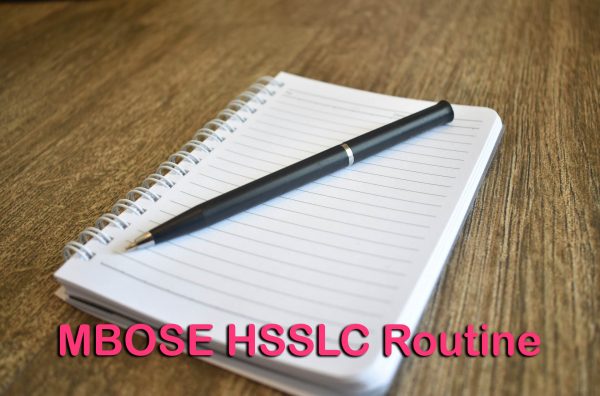 MBOSE HSSLC Routine