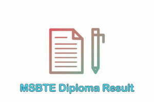 MSBTE Diploma Result