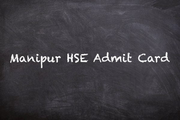 Manipur HSE Admit Card