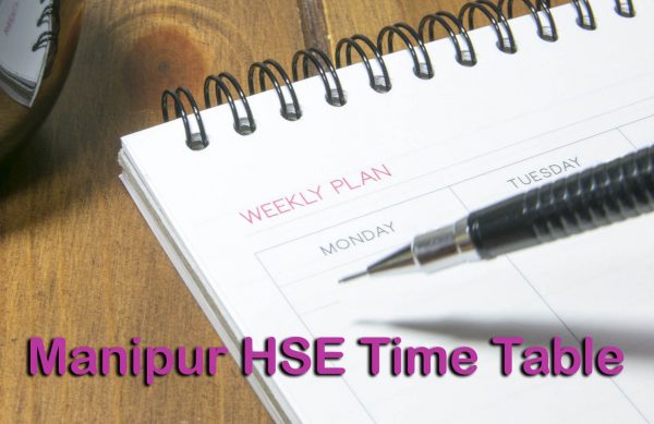 Manipur HSE Time Table