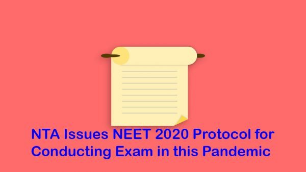 NEET 2020 Protocol
