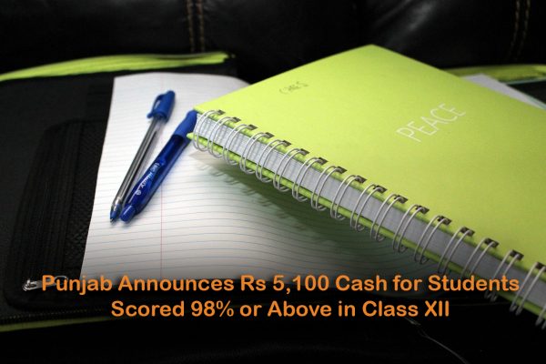 Punjab Announces Rs 5,100 Cash for Students