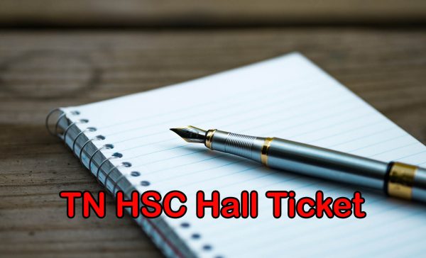 TN HSC Hall Ticket