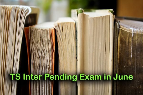 TS Inter Pending Exam in June