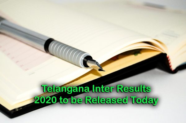 Telangana Inter Results 2020 to be Released Today