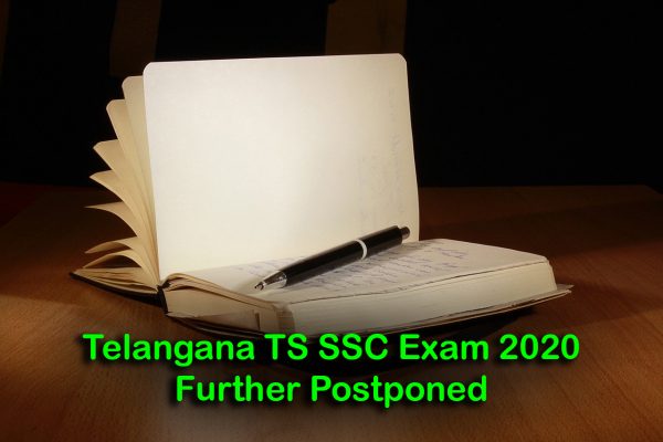 Telangana TS SSC Exam 2020 Further Postponed