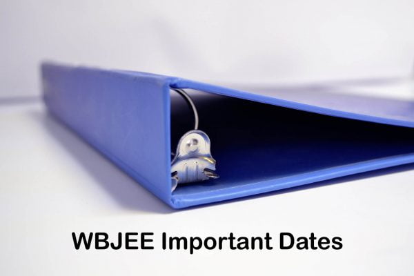 WBJEE Important Dates