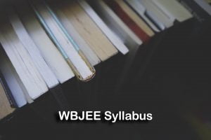 WBJEE Syllabus